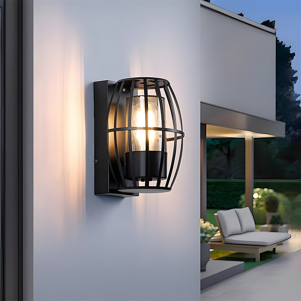 Modern Outdoor Wall Lamp - Sleek IP65 Waterproof Design for Patios 0