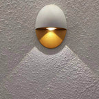 Modern Outdoor Wall Sconce - Durable Aluminum, Warm LED Light 0