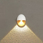 Modern Outdoor Wall Sconce - Durable Aluminum, Warm LED Light 2