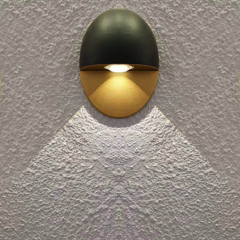 Modern Outdoor Wall Sconce - Durable Aluminum, Warm LED Light 5