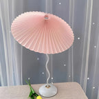Modern Pink Origami Table Lamp - Elegant Design for Living Room & Bedroom 0