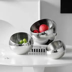 Modern Stainless Steel Fruit Bowl - Eco-Friendly & Stylish Design 1