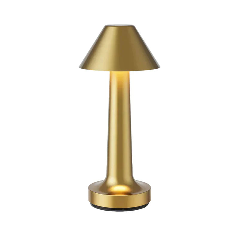 Modern Table Lamp - Dimmable LED, Elegant Design for Bedroom & Desk 0