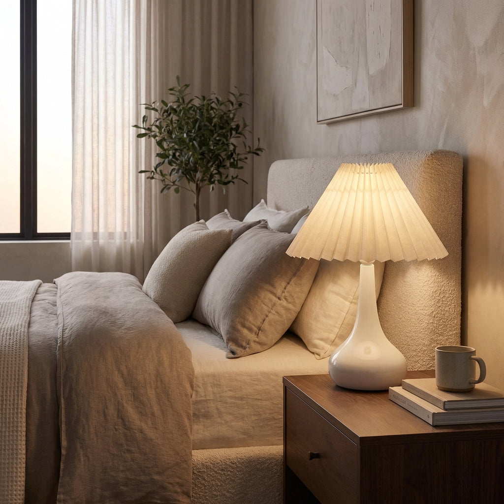 Modern Table Lamp - Dimmable LED, Stylish Design for Bedside & Desk 2