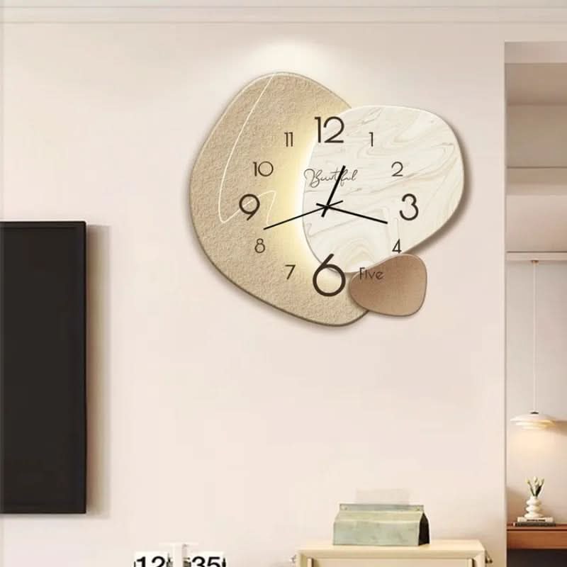 Modern Wall Clock - 30cm Silent Quartz Decor for Stylish Interiors 0