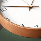 Modern Wall Clock - Minimalist Wooden Design for Stylish Home Decor 3