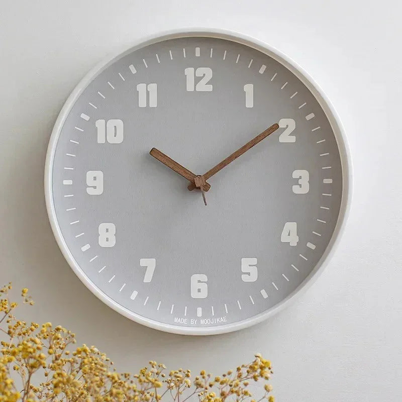 Modern Wall Clock - Quiet Operation & Minimalist Decor for Home 8