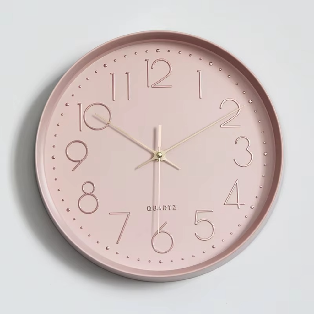 Modern Wall Clock - Silent Movement & Minimalist Design for Home Decor 0