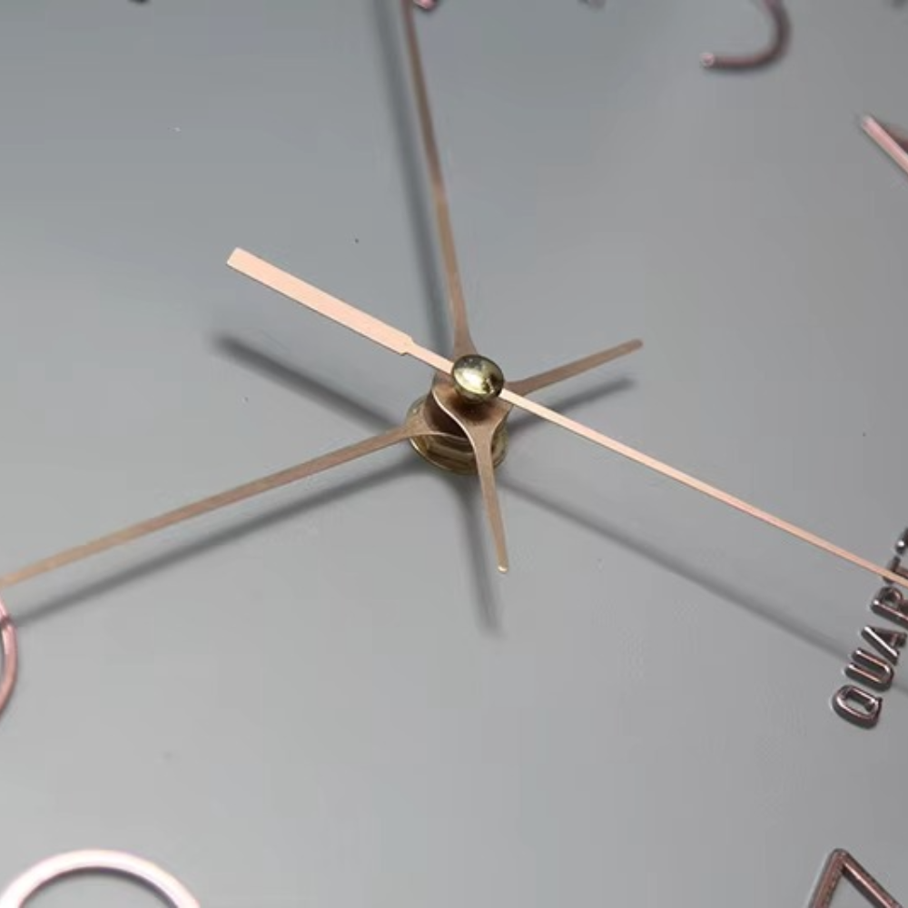 Modern Wall Clock - Silent Movement & Minimalist Design for Home Decor 4