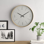 Modern Wall Clock - Silent Quartz Movement & Minimalist Wood Design 0