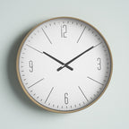 Modern Wall Clock - Silent Quartz Movement & Minimalist Wood Design 1