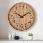 Modern Wall Clock - Silent Sweep, Large 30cm Kitchen Decor 1