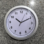 Modern Wall Clock - Stylish Decor with Hidden Storage Compartment 25cm 6