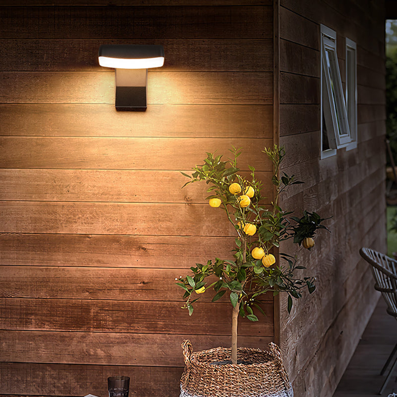 Motion Sensor LED Wall Lamp - Adjustable Brightness for Outdoor Safety 0