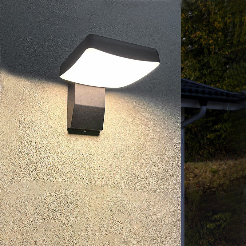 Motion Sensor LED Wall Lamp - Adjustable Brightness for Outdoor Safety 4