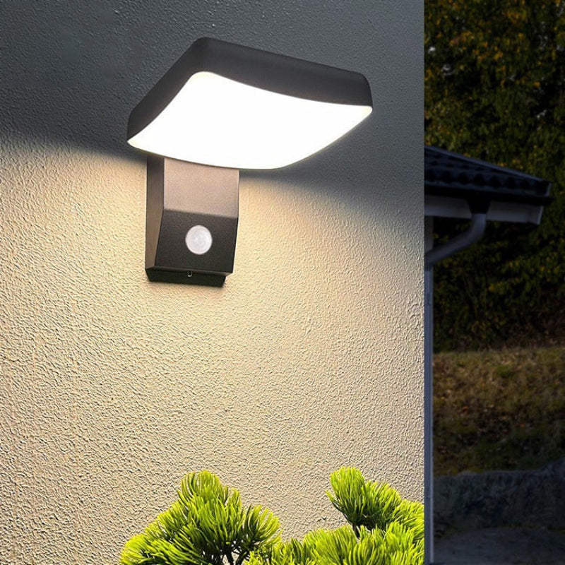 Motion Sensor LED Wall Lamp - Adjustable Brightness for Outdoor Safety 5