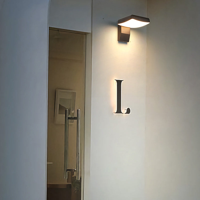 Motion Sensor LED Wall Lamp - Adjustable Brightness for Outdoor Safety 7