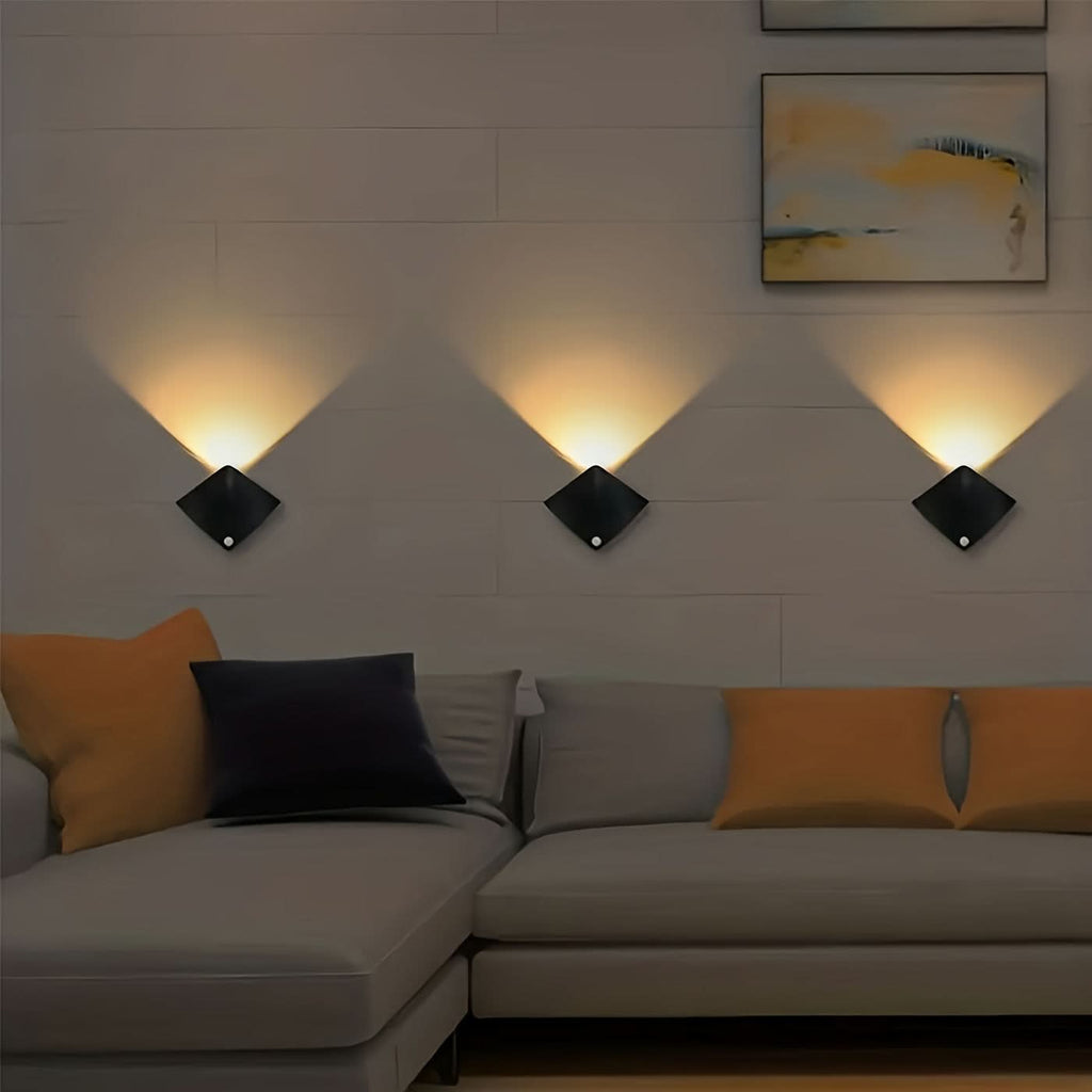 Motion Sensor Wall Night Light - Battery Operated Accent Illumination 1