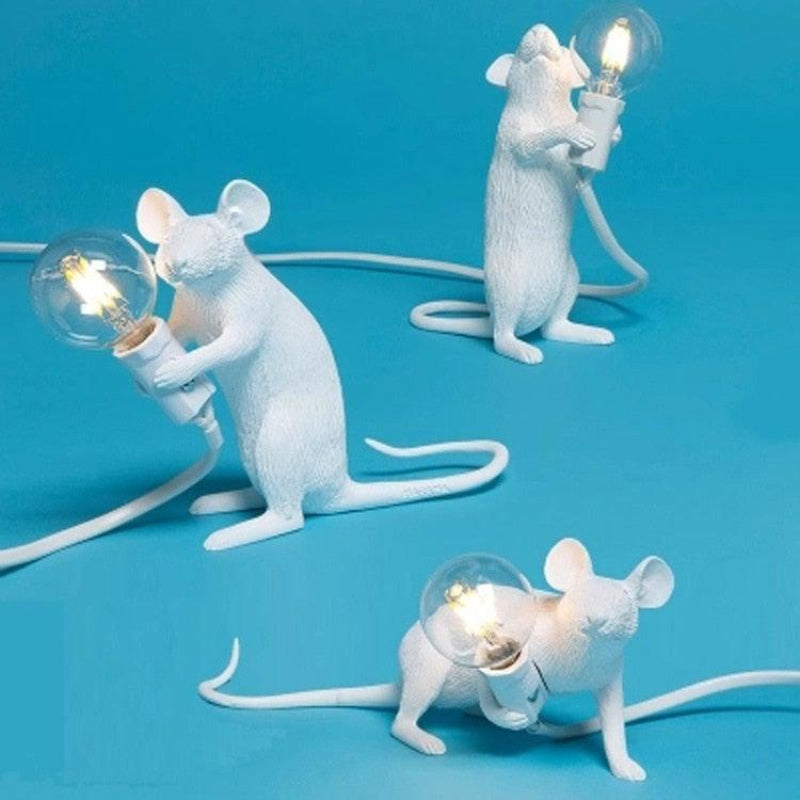 Mouse-Shaped Table Lamp - Modern LED Design for Desks & Bedside Tables 2