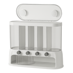 Multi-Compartment Grain Storage Container - Airtight, Organized & Space-Saving 4