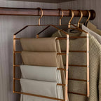 Multi-Layer Aluminium Organiser - Space-Saving Storage for 5 Items 1