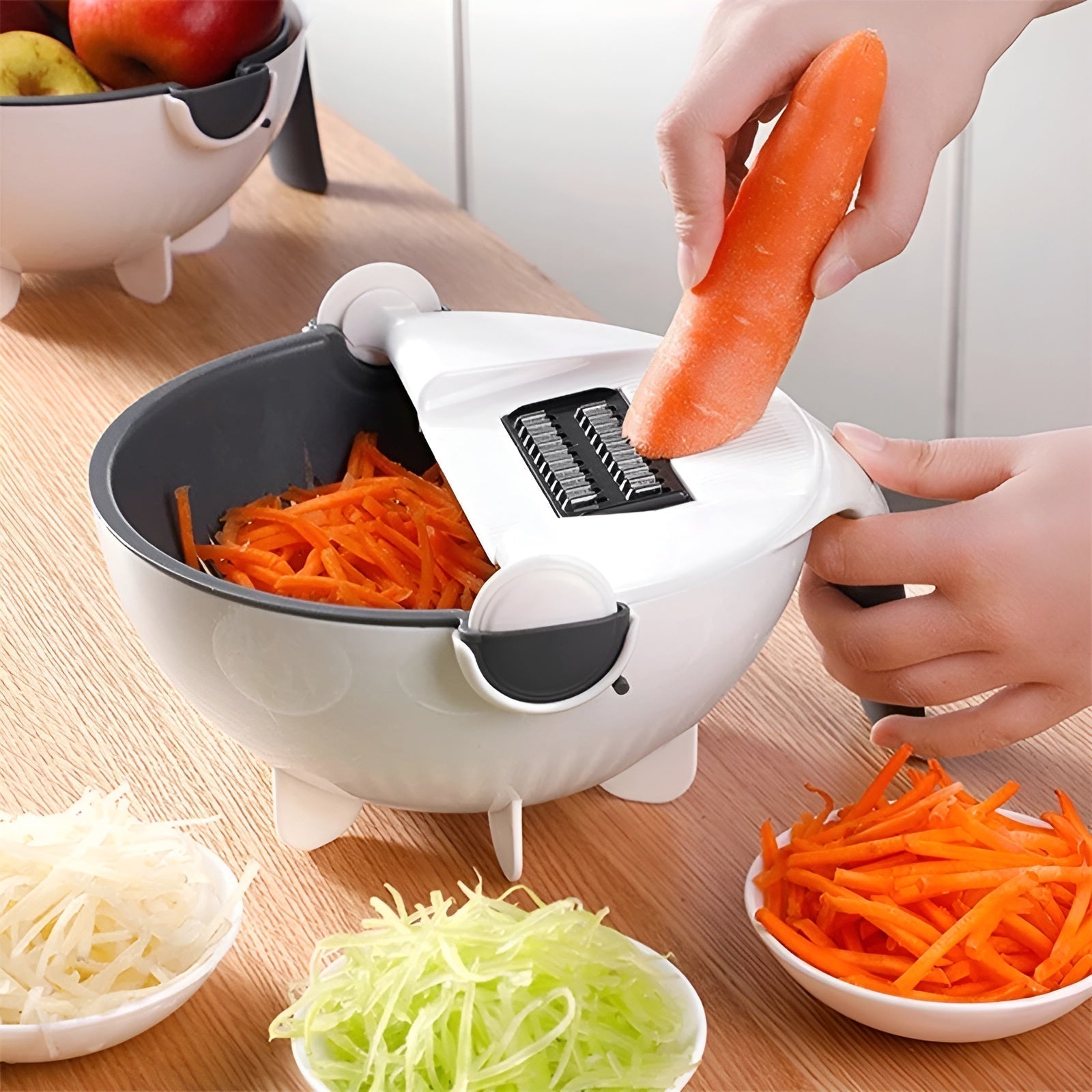 Multifunctional Vegetable Cutter - Slicing, Grating & Chopping Made Easy 0