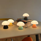 Mushroom LED Table Lamp - USB Rechargeable Cordless Bedside Light 2