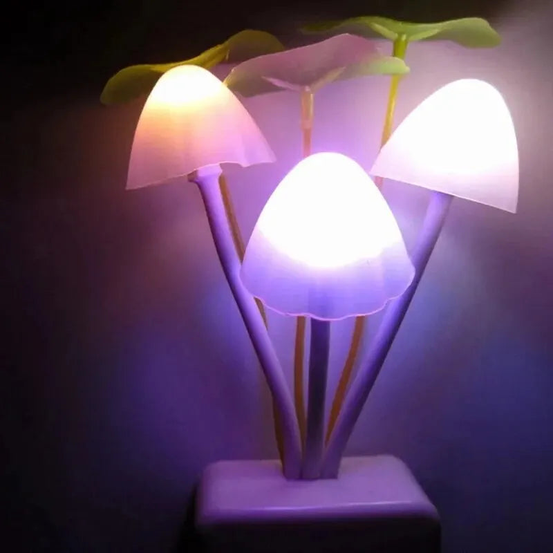 Mushroom Night Light - LED Motion Sensor with 3 Soft Color Options 5