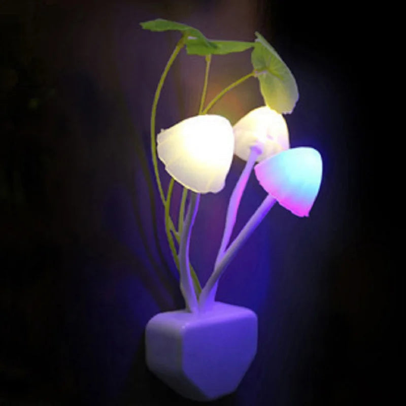 Mushroom Night Light - LED Motion Sensor with 3 Soft Color Options 7