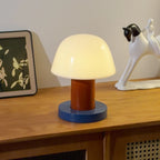 Mushroom Night Light - Rechargeable LED with Touch Control & Dimmable Brightness 4