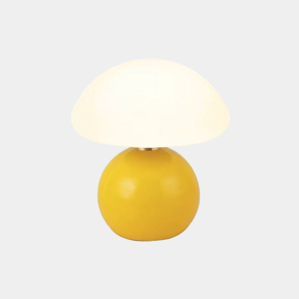 Mushroom Table Lamp - Adjustable 3-Color LED for Bedside & Bedroom Use 0