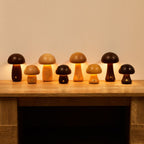 Mushroom Table Lamp - Cordless, Warm White LED, 3 Brightness Levels 1