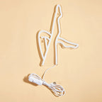 Neon Light Sign Pink LED USB Powered Acrylic Metal Wall Decor 3
