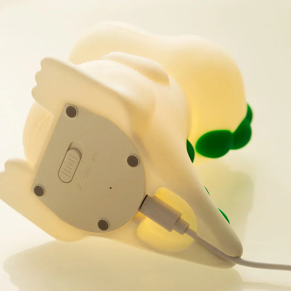 Night Light LED Rechargeable USB 7 Color Touch Control 5 in Height Portable Lamp 6