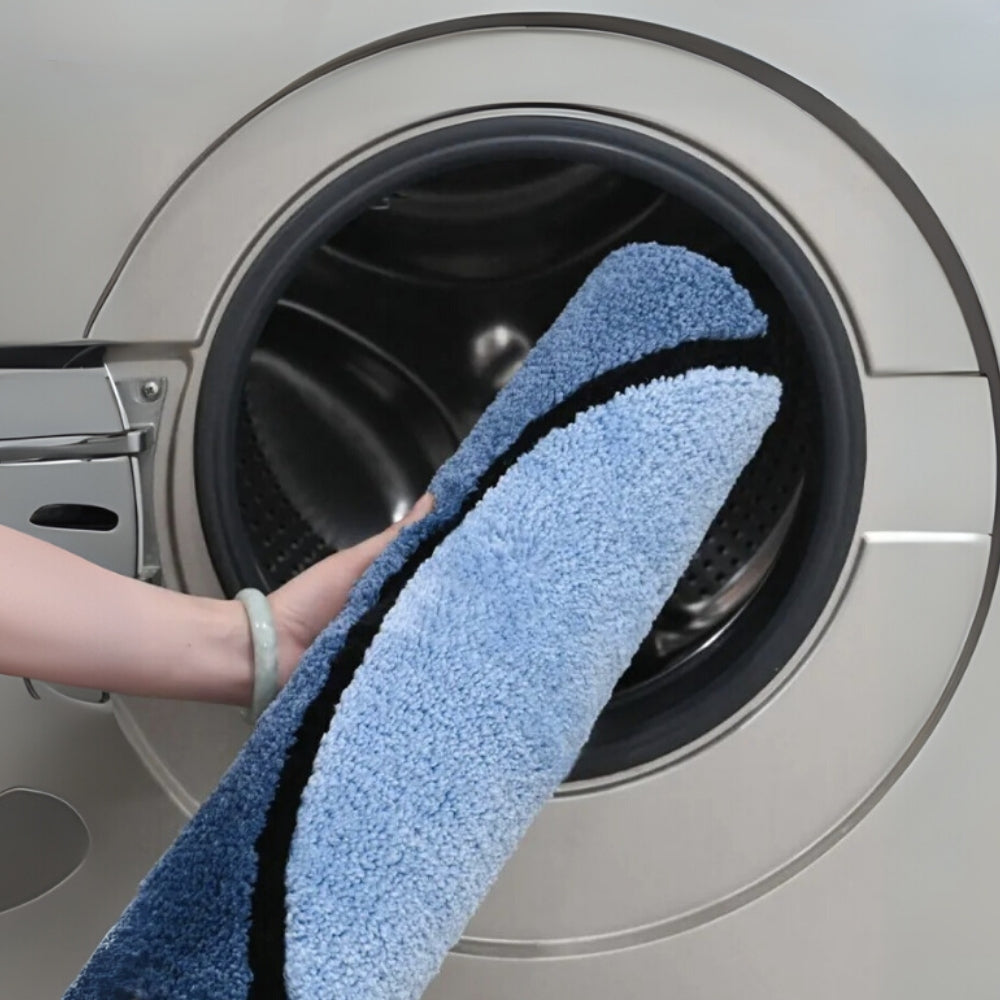 Non-Slip Bath Mat - Absorbent Microfiber for Comfort & Safety 5