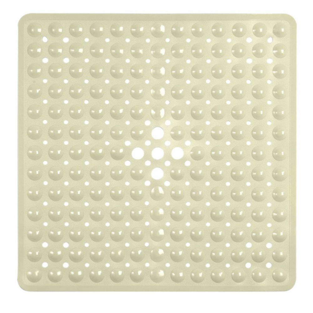 Non-Slip Bath Mat - Strong Suction & Quick Drainage for Safety 0
