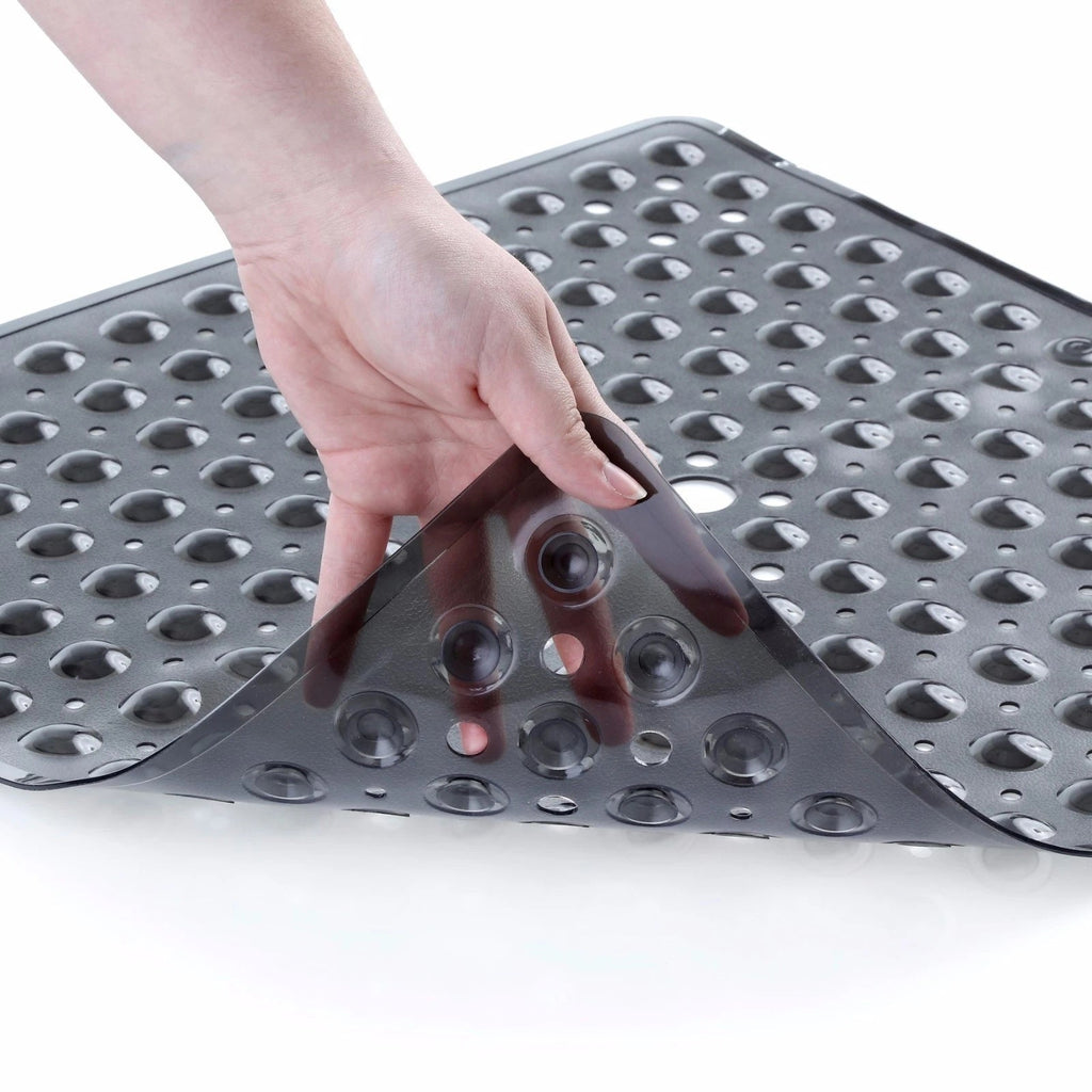 Non-Slip Bath Mat - Strong Suction & Quick Drainage for Safety 2