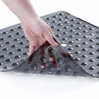 Non-Slip Bath Mat - Strong Suction & Quick Drainage for Safety 2