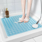 Non-Slip Bath Mat - Strong Suction & Quick Drainage for Safety 3