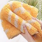 Non-Slip Bath Mat - Ultra-Absorbent Lemon Design for Safety & Comfort 3