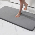 Non-Slip Bath Mat with Memory Foam – Ultra-Soft Microfiber, Machine Washable, Multiple Sizes and Colors Available 1