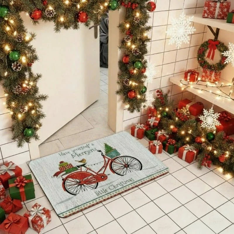Non-Slip Christmas Doormat with Dirt-Trapping Texture for Indoor and Outdoor Use – Festive Welcome Mat for Front Door 8