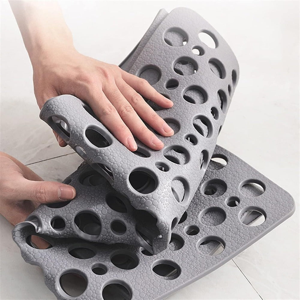 Non-Slip PVC Shower Mat - Quick Dry, Mold Resistant, Safe Bathroom Use 5