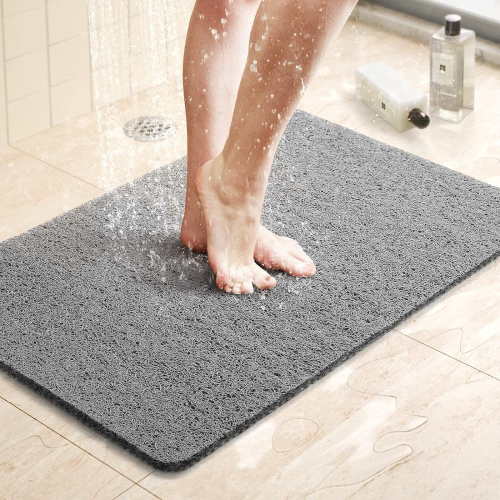 Non-Slip Shower Mat - Antibacterial, Soft, Water-Drainage Design 1