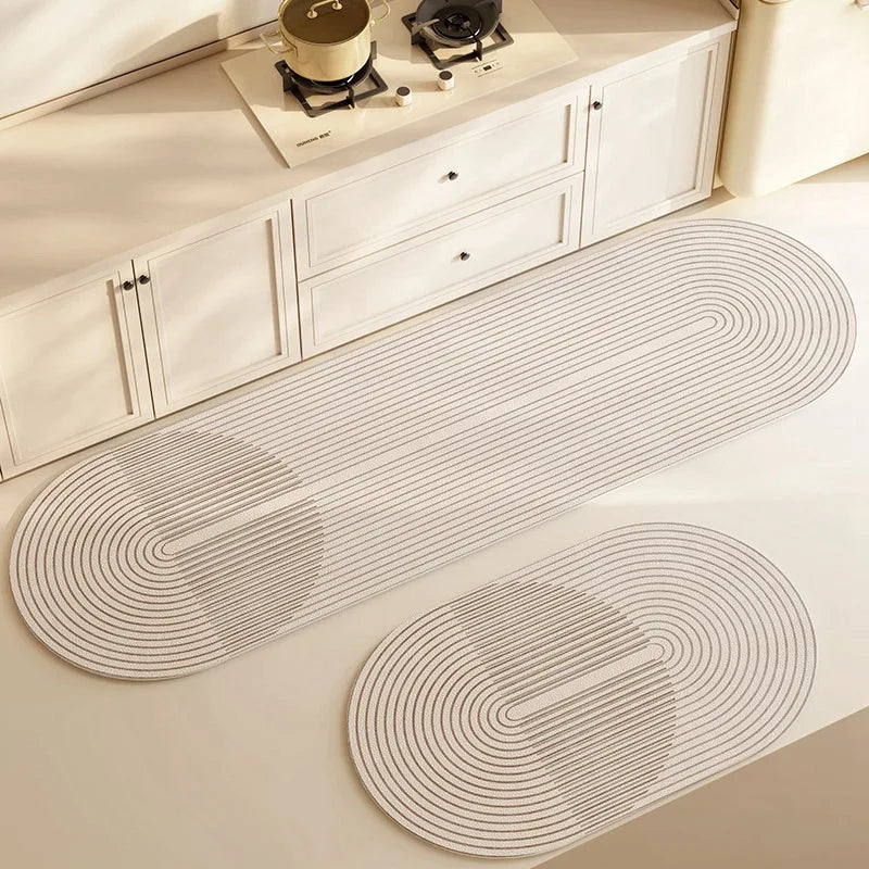 Non-Slip Washable Rug for Kitchen and Bathroom – Soft Faux Velveteen with Durable Rubber Base, Anti-Slip Design, Multiple Sizes Available 4
