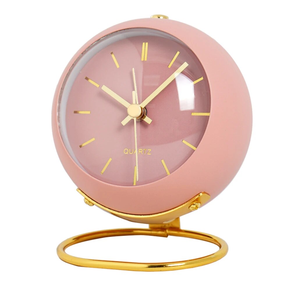 Nordic Analog Desk Clock - Stylish and Compact Timepiece 8