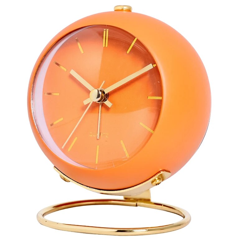 Nordic Analog Desk Clock - Stylish and Compact Timepiece 9