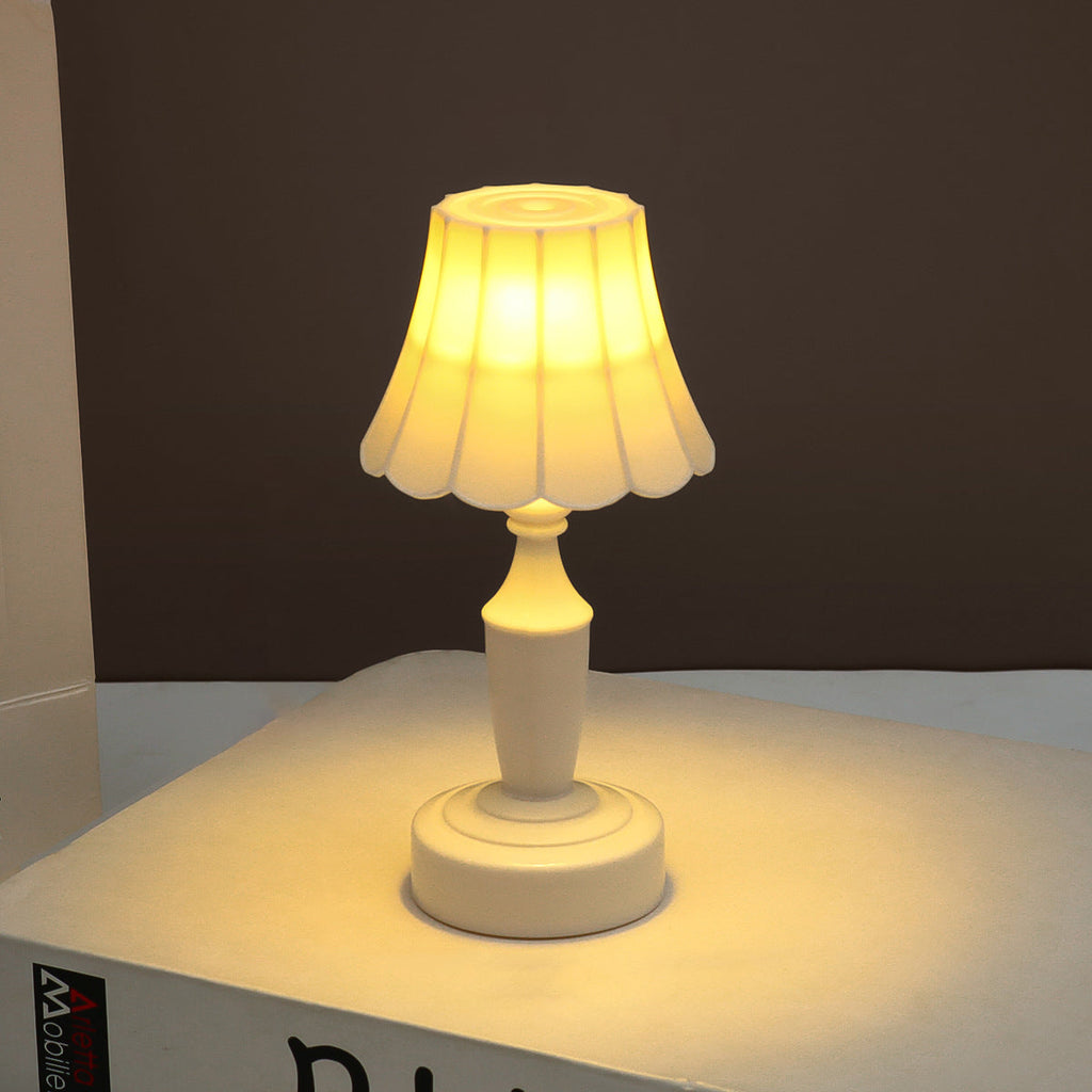 Nordic Battery Operated Table Lamp - Cordless LED Bedside Lighting 0