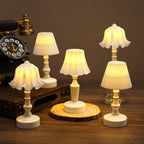 Nordic Battery Operated Table Lamp - Cordless LED Bedside Lighting 4