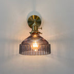 Nordic Brass Glass Dome Wall Sconce - Elegant Wall Light for Cozy Spaces 6